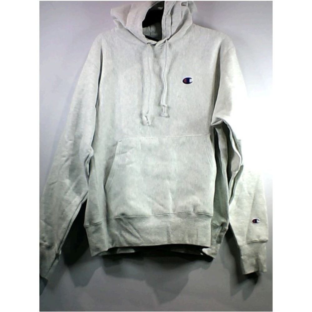 Champion Mens TULA Regular Drawstring Fashion Hoodie, Grey, Size Medium